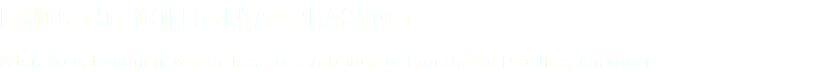 BRIDGE OF DON DENTAL PRACTICE Alterations to form new premises for the Bridge of Don Dental Practice, Aberdeen.