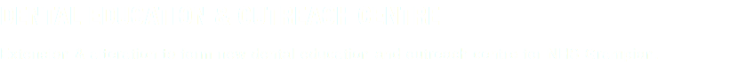 DENTAL EDUCATION & OUTREACH CENTRE Extension & alteration to form new dental education and outreach centre for NHS Grampian.